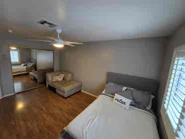 Furnished room and utilities