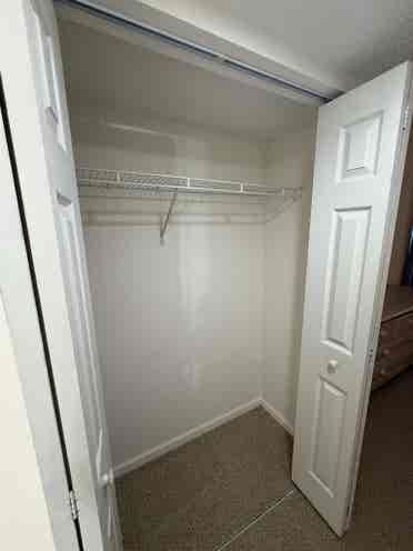 Master bedroom with master bathroom