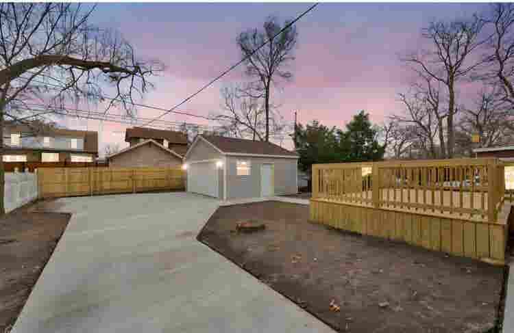 Recently remodeled home