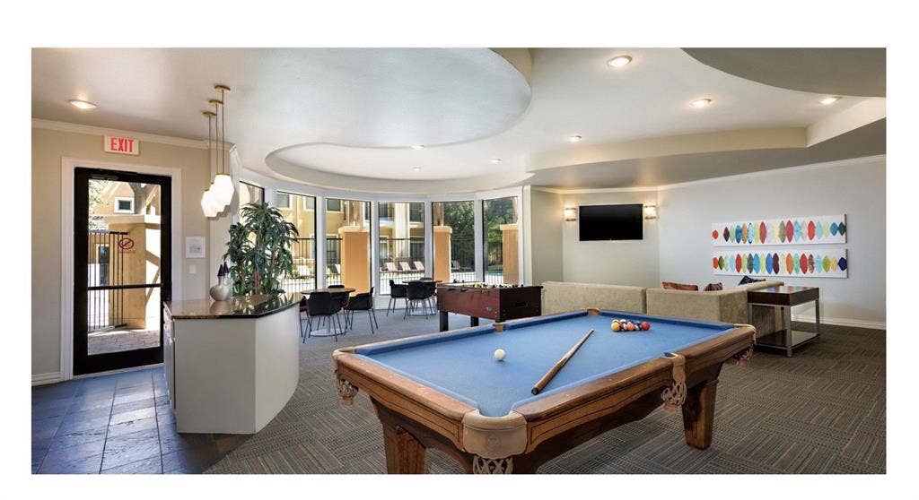 bedroom with great amenities