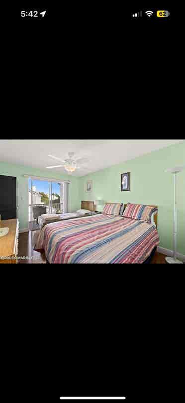 Private bedroom, bathroom, balcony!