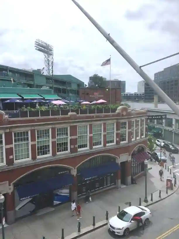 LOOK OUT YOUR WINDOW AND SEE FENWAY