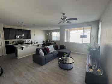 Furnished Bedroom & Full Bathroom