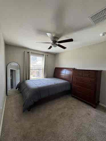 Furnished Bedroom & Full Bathroom