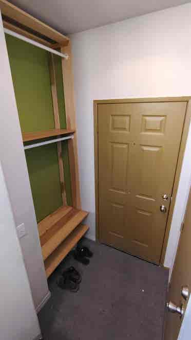 Room available in two-bedroom unit.
