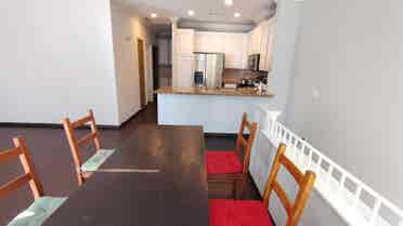 Room available in two-bedroom unit.