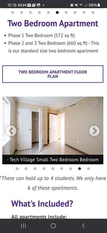 Tech Village Roommate Needed