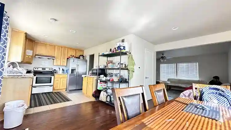 Living Room with Shared Bath