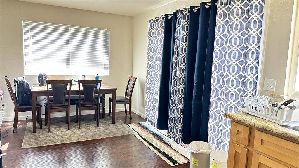 Living Room with Shared Bath