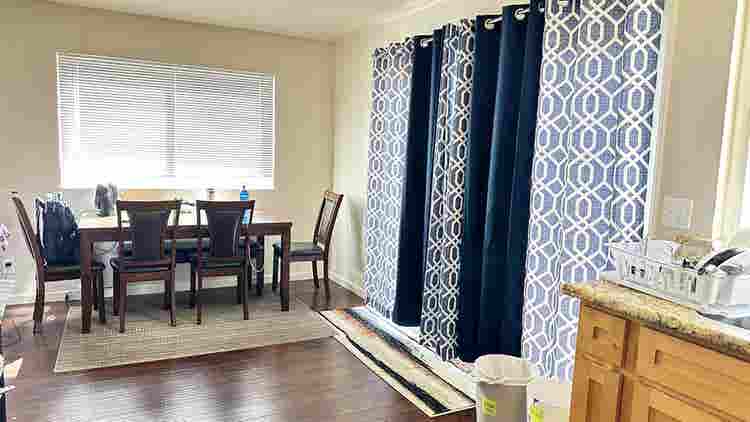 Living Room with Shared Bath