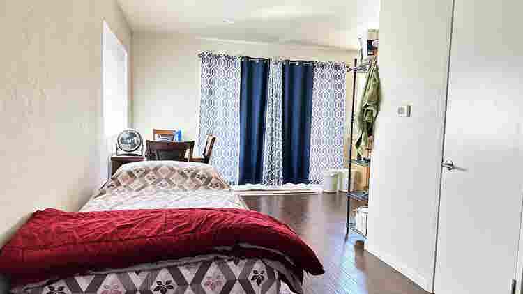 Living Room with Shared Bath