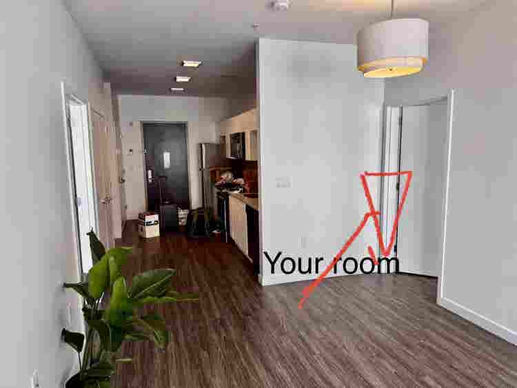 Need Roommate. 2beds W/Private bath