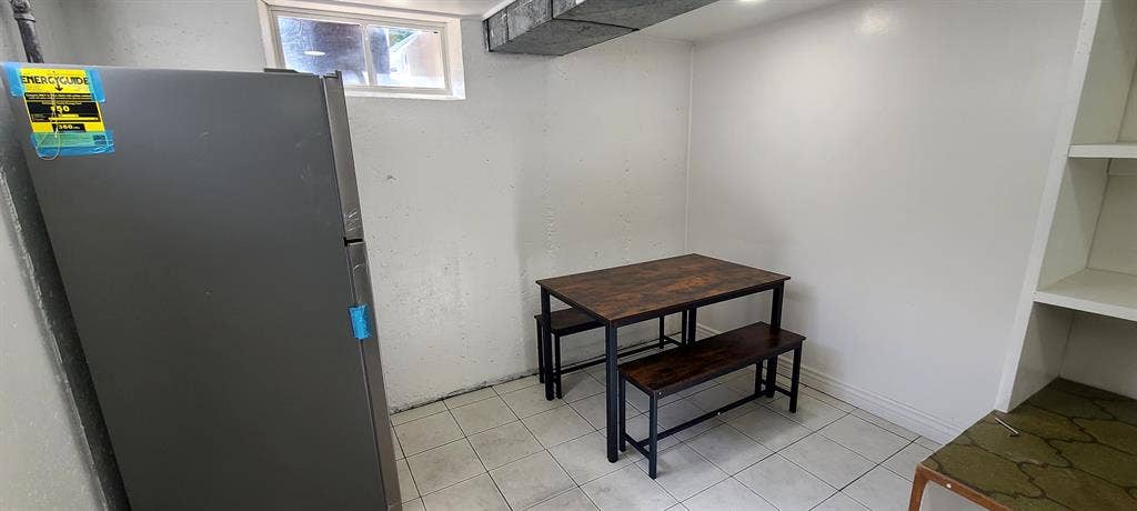 One bedroom with a shared bathroom