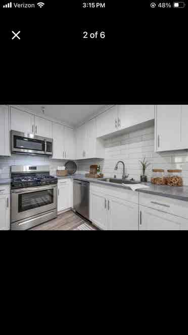 2 rooms with shared bathroom