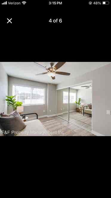 2 rooms with shared bathroom