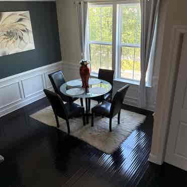 One bedroom with bath, furnish
