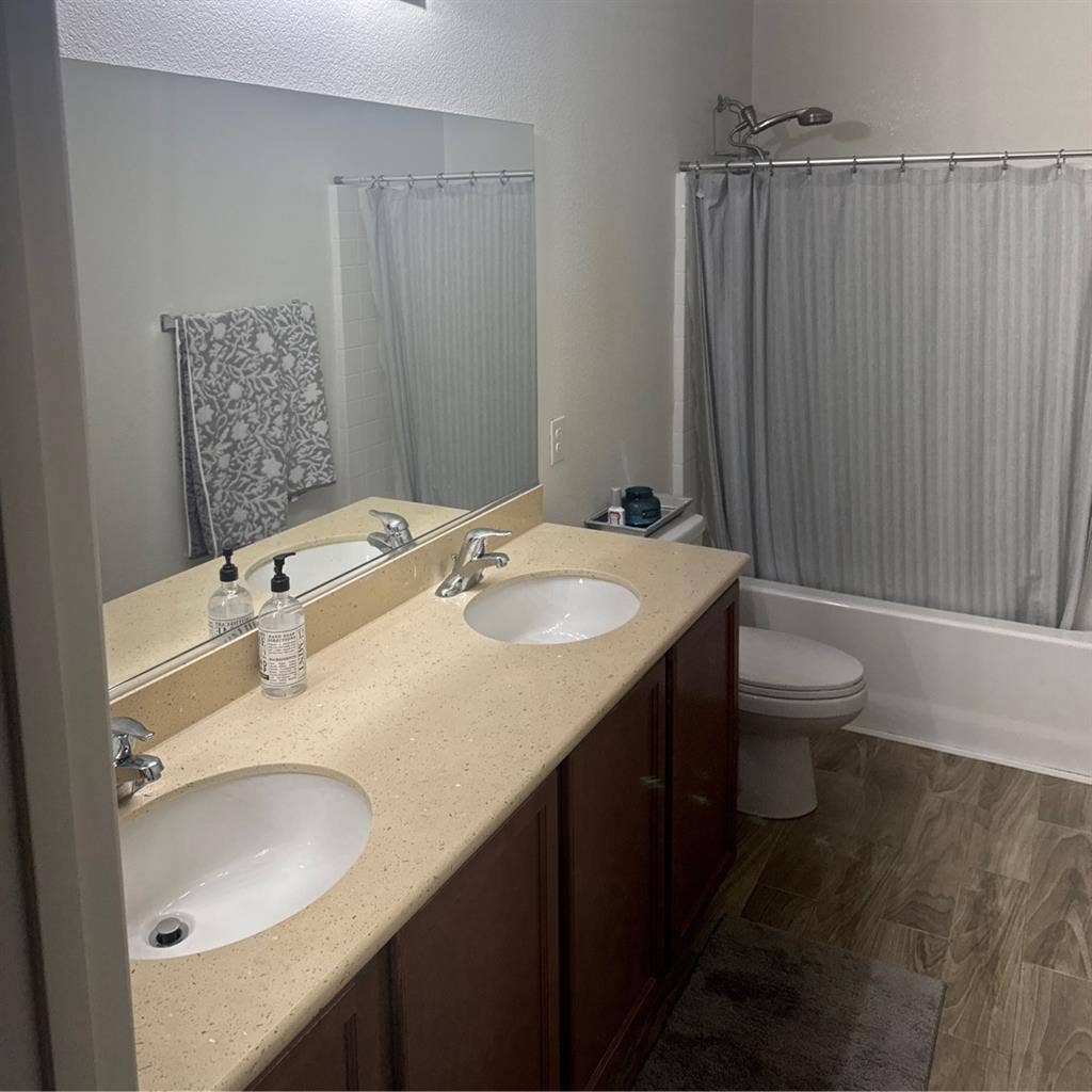 Clean room and private bathroom