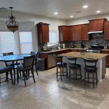 Clean room and private bathroom