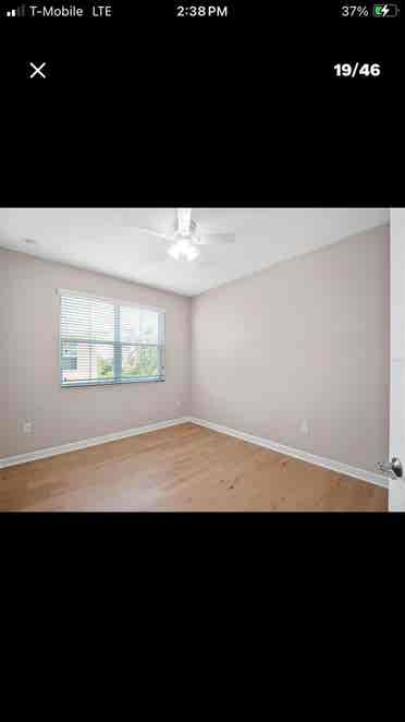 Large room/pr large bath July th