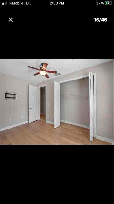 Large room/pr large bath July th