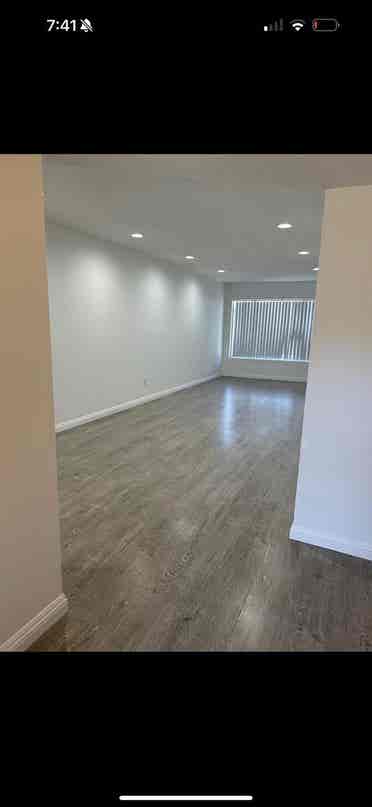 Spacious master bed attached bath