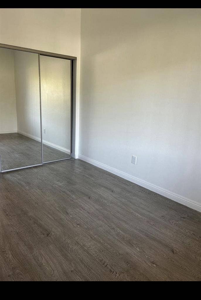 Spacious master bed attached bath