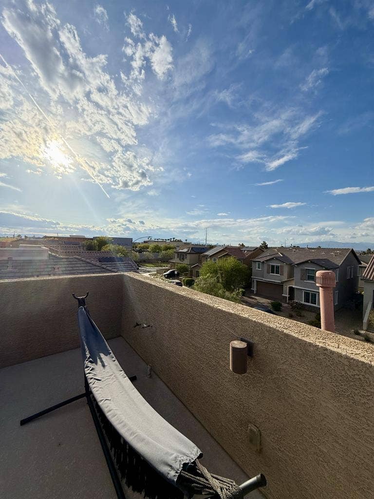 Bedroom in modern 2 story Henderson