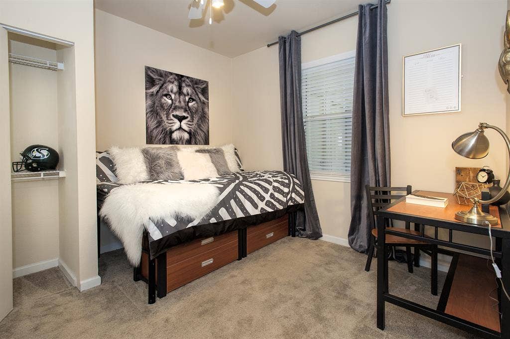 Two Bedrooms and Two Bathrooms