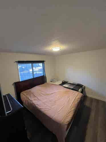 One bedroom , shared living space