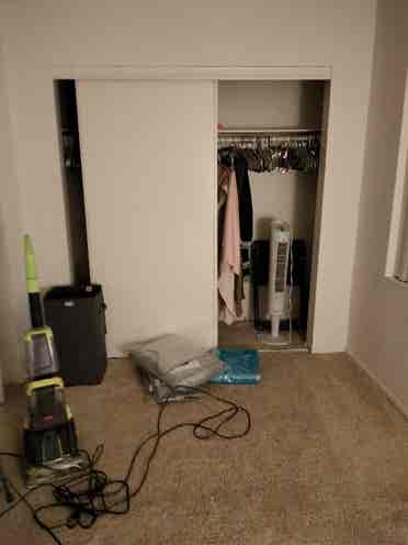 Large room and full bathroom