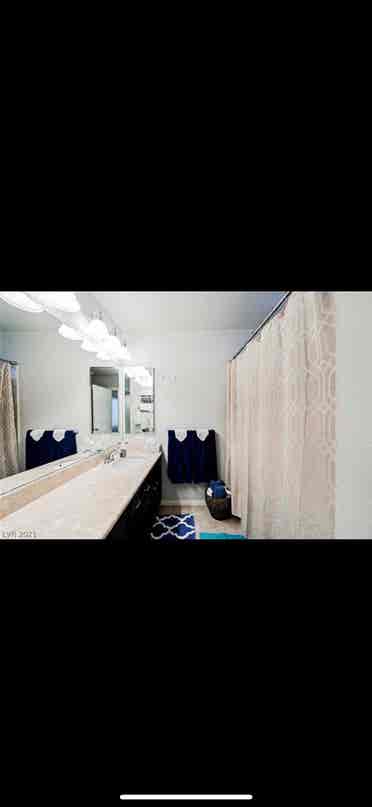 Extra large bedroom available