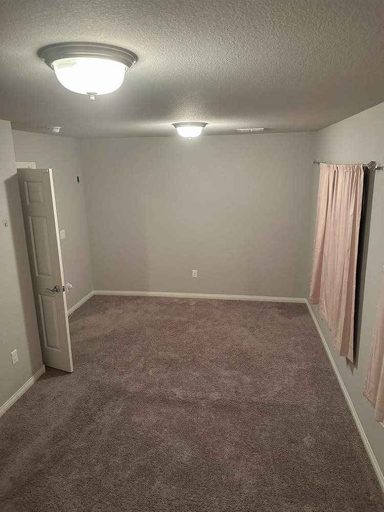 Extra large bedroom available