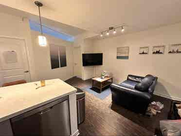 Furnished master bedroom for rent