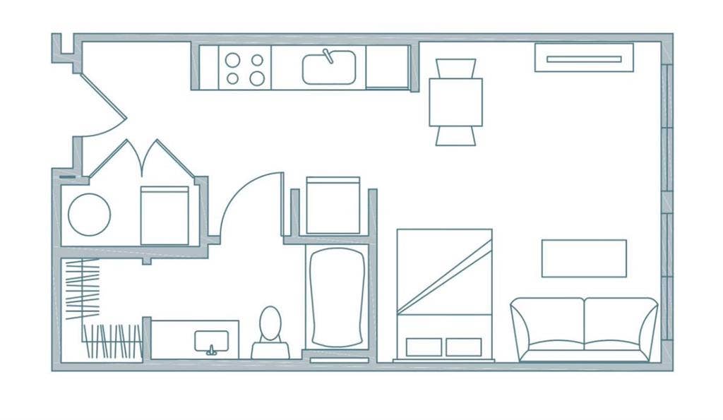Fully Furnished Studio For Lease