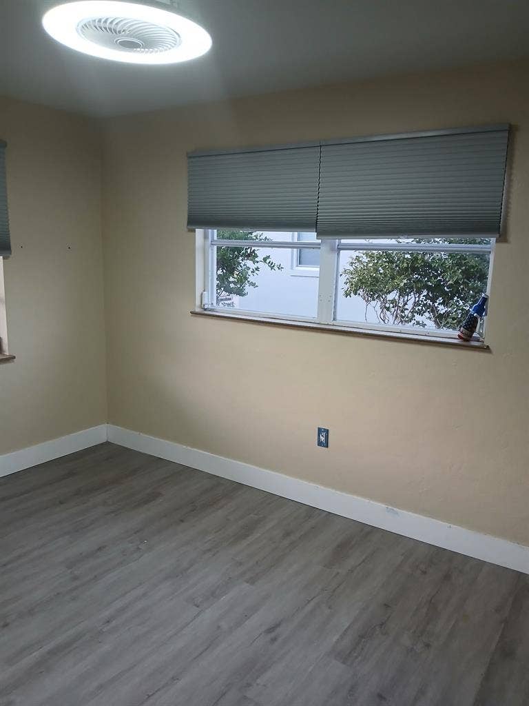 Private room and bathroom.