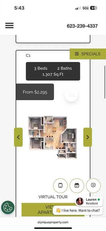 super spacious clean apartment!