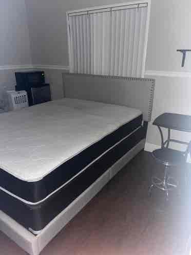 1 bedroom and shared bath.