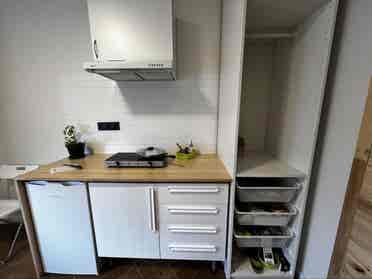 Independent room for short stay