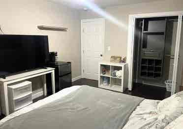 Master bedroom with private bath