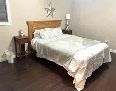 Master bedroom with private bath