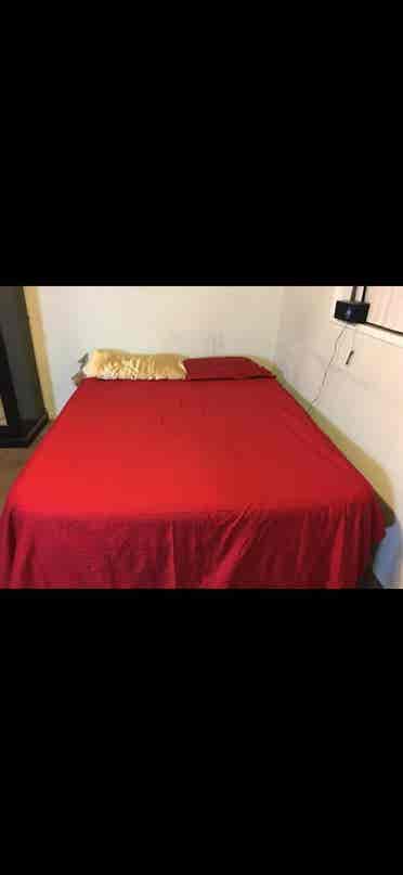 Big Bedroom closet window furnished