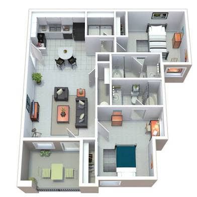 ONE BEDROOM SUBLEASE discount offer