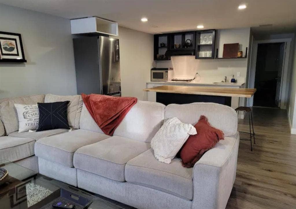 Bedroom and shared living