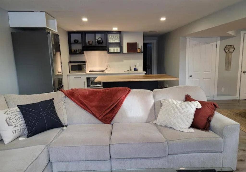 Bedroom and shared living
