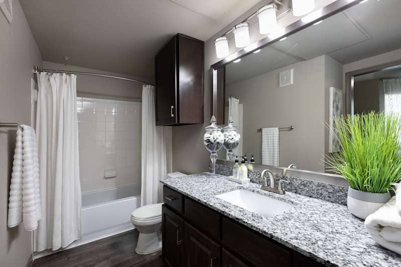 Offering a room and bathroom