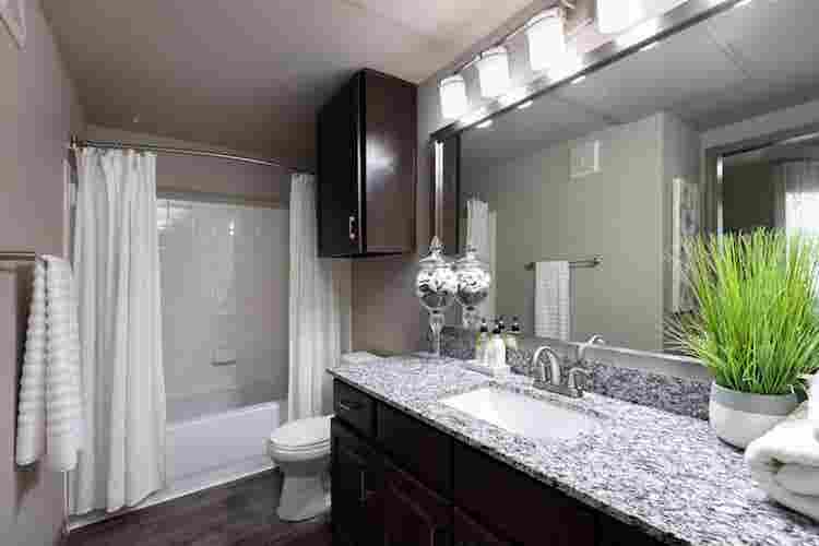 Offering a room and bathroom