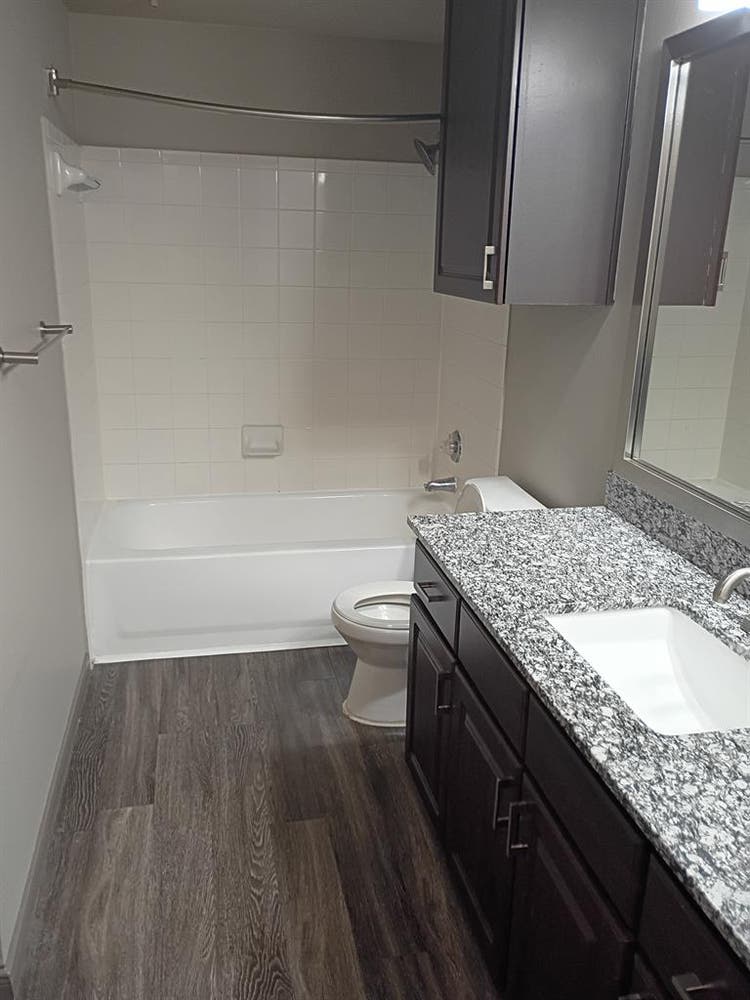 Offering a room and bathroom