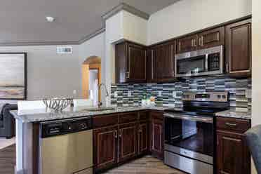 Offering a room and bathroom