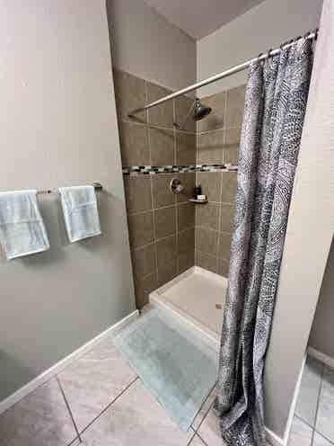 Private room and bathroom