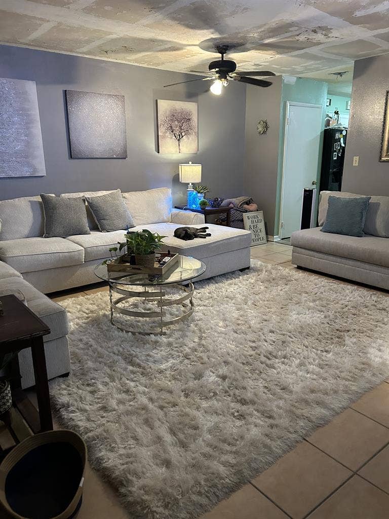 Large furnished room